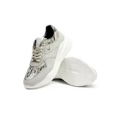 INCO - Tenis Cuero Beige x Azul Rawcacao Aura