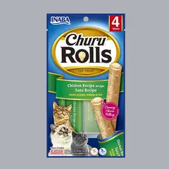 GENERICO - Churu Rolls Snack Atún Pack x4 40gr