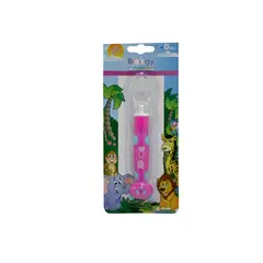 BOOGY - Cuchara Silicona Bebé Infantil Rosado