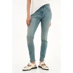 TENNIS - Jean Super Slim azul para mujer