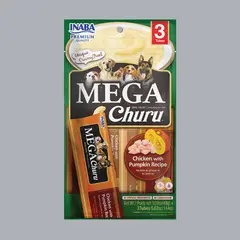 GENERICO - Mega Churu Snack Pollo con Calabaza Pack x3 144gr