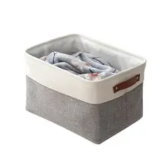 GENERICO - CESTA CESTO ORGANIZADOR PLEGABLE CAJA ALMACENAMIENTO BOLSA