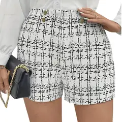 YURELKSHOP - SHORT MUJER PANTALON CORTO ELEGANTE CASUAL ARTISTICOS