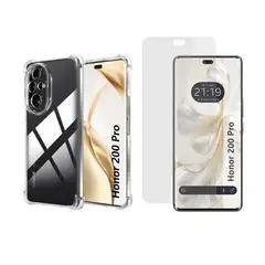 GENERICO - Funda Airbag Antichoque + Hidrogel Para Honor 200 Pro