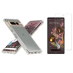GENERICO - Funda Airbag Antichoque + Hidrogel Para Google Pixel 7 pro