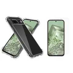 GENERICO - Funda Airbag Antichoque + Vidrio Templado Para Google Pixel 8A