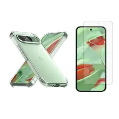 GENERICO - Funda Airbag Antichoque + Vidrio Templado Para Google Pixel 9