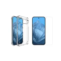 GENERICO - Funda Airbag Antichoque + Vidrio Templado Para Google Pixel 9 Pro