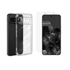 GENERICO - Funda Airbag Antichoque + Vidrio Templado Para Google Pixel 9 Pro XL
