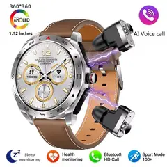 GENERICO - Smartwatch Reloj inteligente para hombre pulsera 400mAh