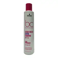 SCHWARZKOPF - BC Color Freeze Champú Silver Neutralización del Amarillo 250ml