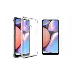 GENERICO - Funda Airbag Antichoque + Vidrio Templado Samsung Galaxy A10s