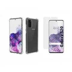 GENERICO - Funda Airbag Antichoque + Hidrogel Para Samsung S20