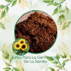 GENERICO - Turba Canadiense Especial Para Semillas De Flor Girasol