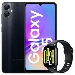 SAMSUNG - Celular Galaxy A05 128GB /4GB Blk + Watch 5 Active Blk