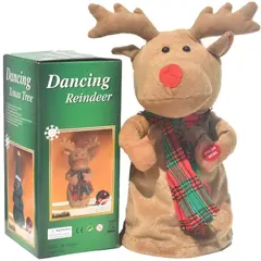GENERICO - Peluche Reno De Navidad Con Musica