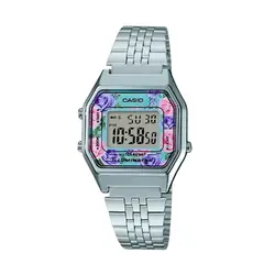 CASIO - Reloj LA-680WA-2C Diseño clásico