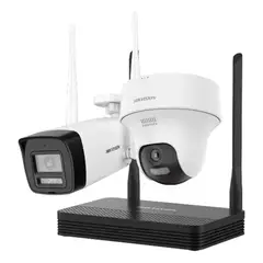 HIKVISION - NKS424W02H - Nks424w02h, Kit Easylink De 2 Cámaras Wi-fi De 4mp + Nvs