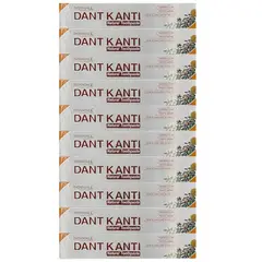 GENERICO - Crema Dental Herbal Patanjali de 100g X10 Uni