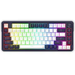 REDRAGON - TECLADO UCAL PRO K673WB-RGB-PRO-SP BLANCONEGRO