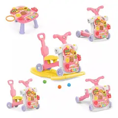 GENERICO - Andadera Caminador Para Bebe Musical 5 En 1 Mesa Actividades