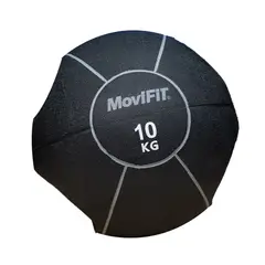 MOVIFIT - Balón Medicinal con Agarre de Caucho 10 kg Funcional