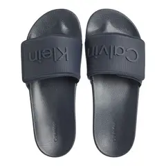 CALVIN KLEIN - Sandalias azul con velcro