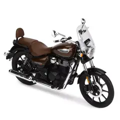 GENERICO - Royal Enfield Meteor 350 Modelo a Escala 1-12 Nebula Browm