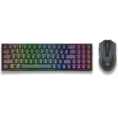 REDRAGON - COMBO TECLADO Y MAUSE S136 WIRELESS