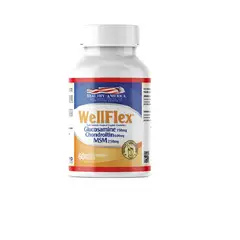 HEALTHY AMERICA - GLUCOSAMINA Y CONDROITINA WELLFLEX X 60 TABLETAS