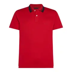 TOMMY HILFIGER - Polo rojo de corte regular