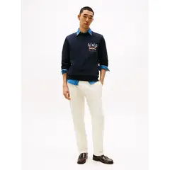 TOMMY HILFIGER - Saco azul logo con escudo