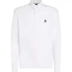 TOMMY HILFIGER - Camisa blanca oxford heritage de corte regular