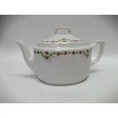 GENERICO - Tetera Horizontal Antigua Porcelana Epiag Bohemia Checo 1920