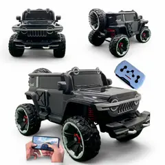 BRITOCHET - Carro Eléctrico Niño Montable 4x4 Ll/Caucho 1 a 7 años