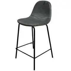 GENERICO - Silla estilo bar 60cm con asiento tapizado - BC001