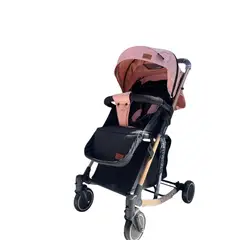 MAXIBABY - Coche Para Bebe Mecedora Capota Extraible Rosa Negro