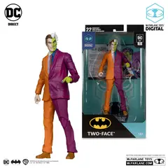 MC FARLANE - Two Face Figura Acción Silver Age DC Mcfarlane Toys