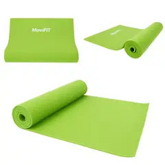 MOVIFIT - Colchoneta Mat Yoga Verde en PVC Antideslizante + Estuche