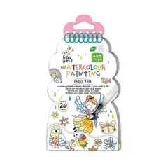 JUGANDO Y EDUCANDO - Libro De Pintura Mágica Cuento De Hadas Borrable Para Niños