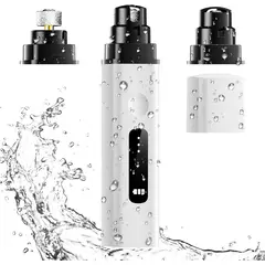 KOBALT - Lima para mascotas blanca con negro