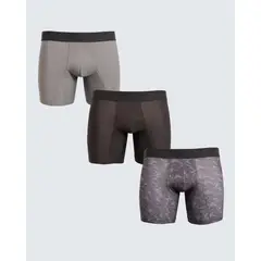 SEVEN SEVEN - Pantaloncillo Para Hombre Boxer Filete Medio Color Negro Marca #45000366