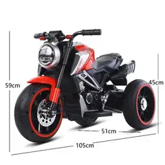 BABY BOOM - Moto electrica bby 6v 2 Blanca