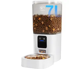 GENERICO - Comedero Alimentador Perros Gatos Inteligente App Wifi Alexa