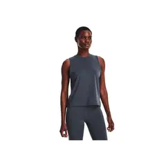 UNDER ARMOUR - Camiseta Mujer UA RUSH TANK Gris UNDER ARMOUR.
