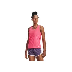 UNDER ARMOUR - Camiseta Mujer UA FLY BY TANK Rosa UNDER ARMOUR.