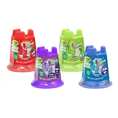 CRAYOLA - PACK DE 4 ARENA MAGICA AROMATICO 5OZ MOLDE CASTILLO