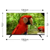 CHALLENGER - Televisor I 58 Pulgadas 4KUHD LED Smart TV Google I 58KG85