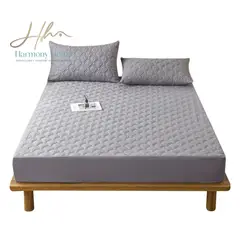 HARMONY HOME - Protector para Colchón Repelente al Agua 200 Gris