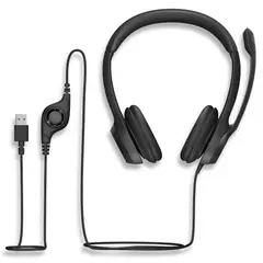 LOGITECH - DIADEMA H390 USB REDUCCION DE RUIDO
